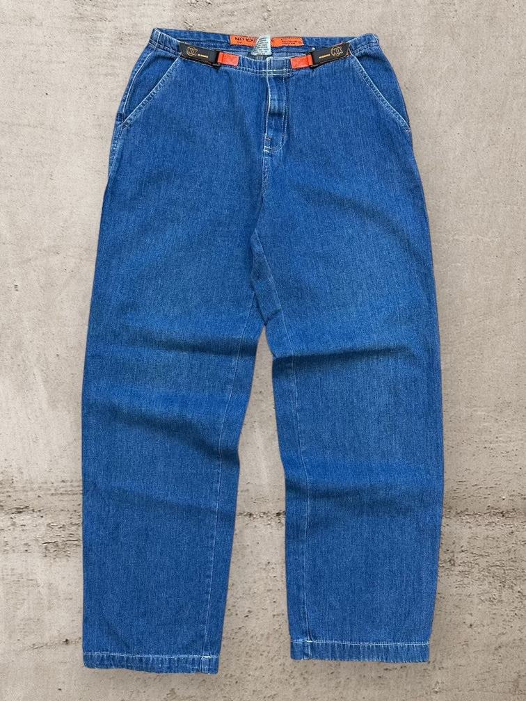 00s No Excuses Blue Denim Jeans - 28x30