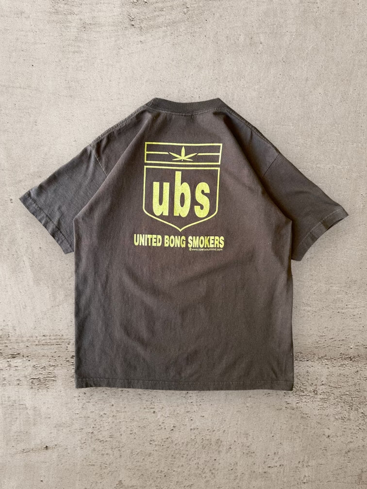 00s United Bong Smokers T-Shirt - Large