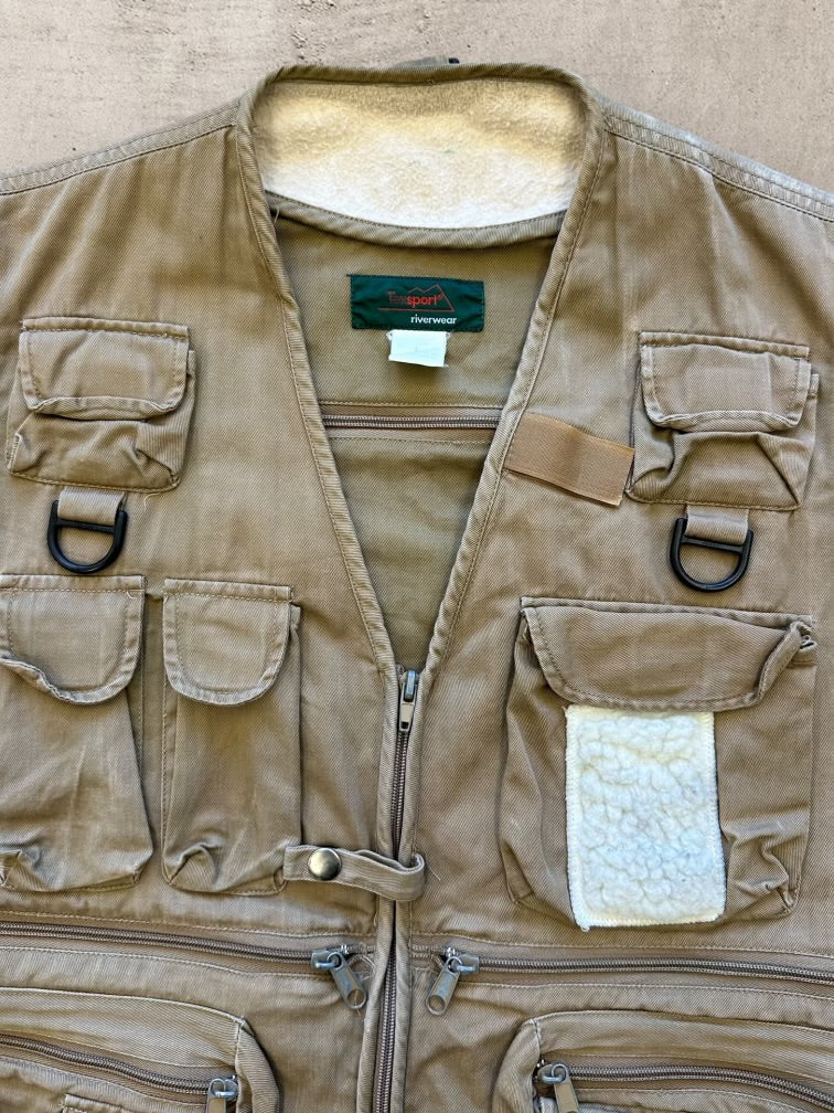 90s Tex Sport Fishing Vest - Large