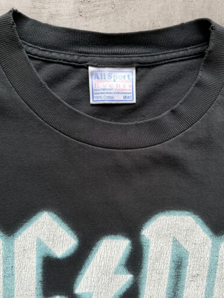 90s AC/DC Meltdown Frankenstein Graphic T-Shirt - Medium – The