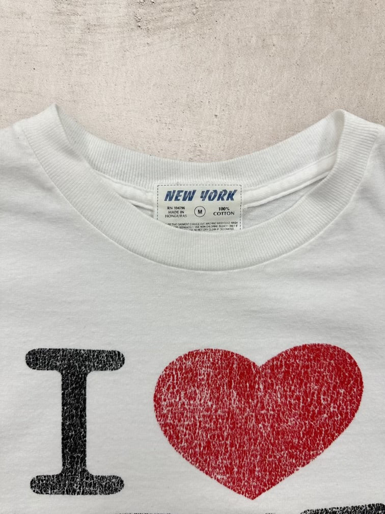 00s I Heart New York Graphic T-Shirt - Medium