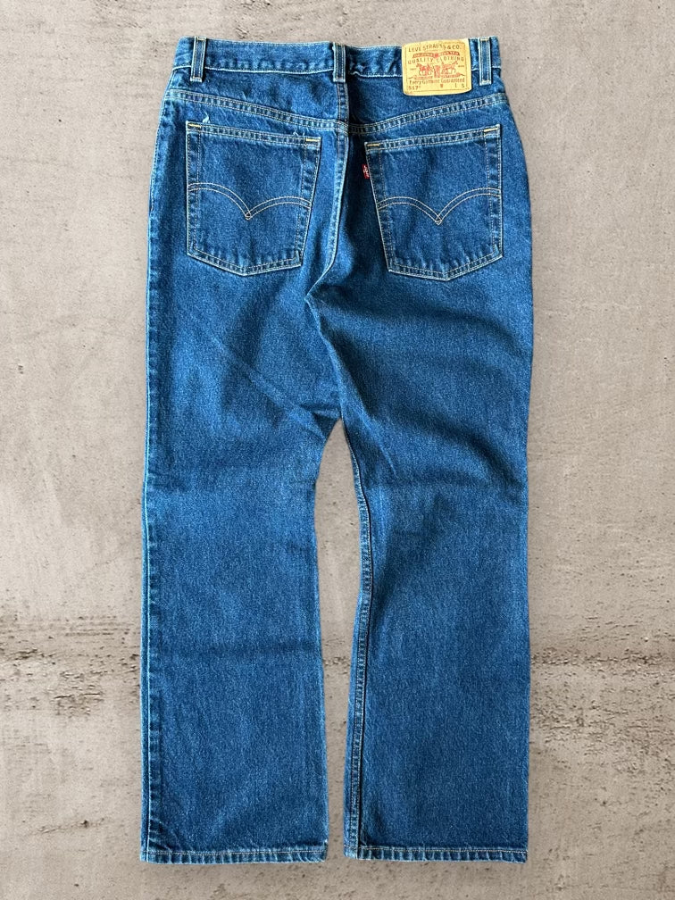 90s Levi’s 517 Dark Wash Denim Jeans - 30x30
