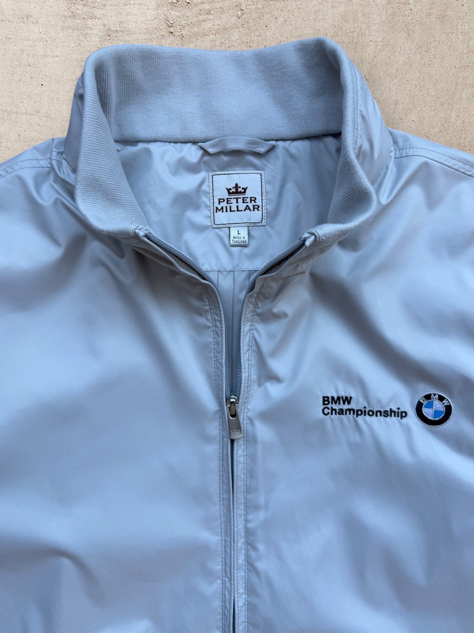 00s Peter Millar BMW Championship Zip Up Jacket - Large