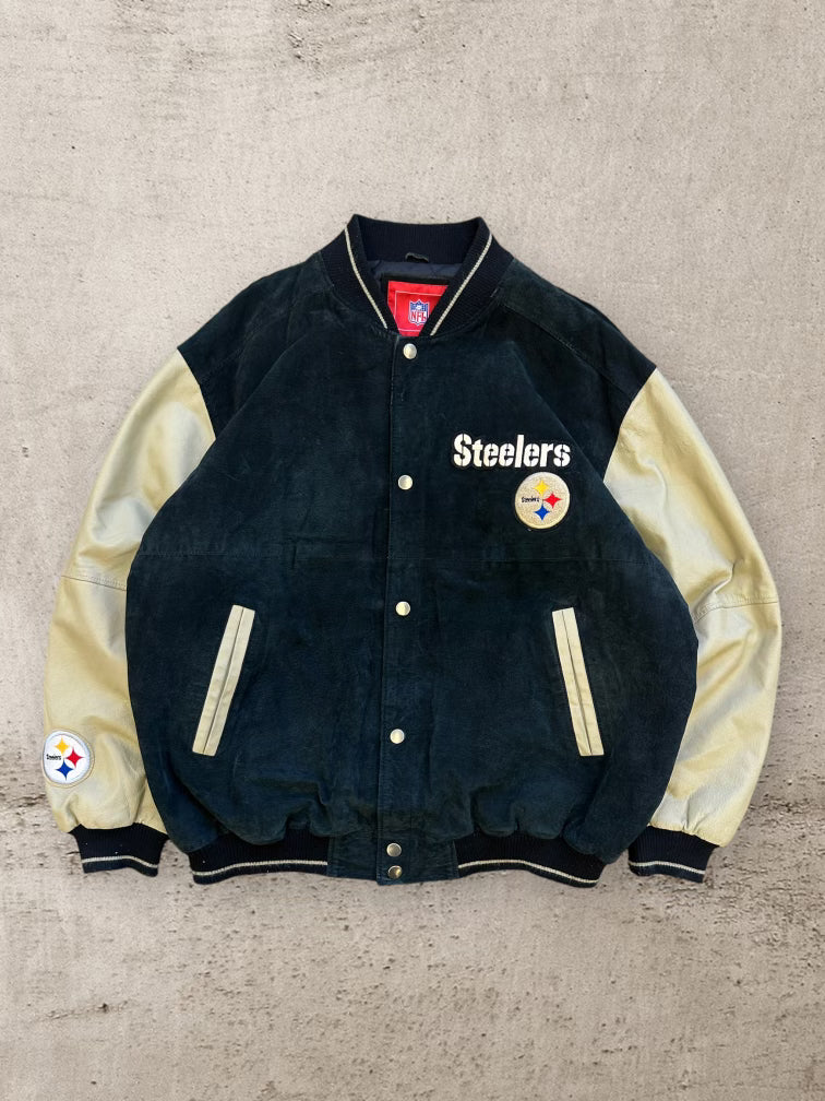 00s Pittsburgh Steelers Varsity Jacket - XXL
