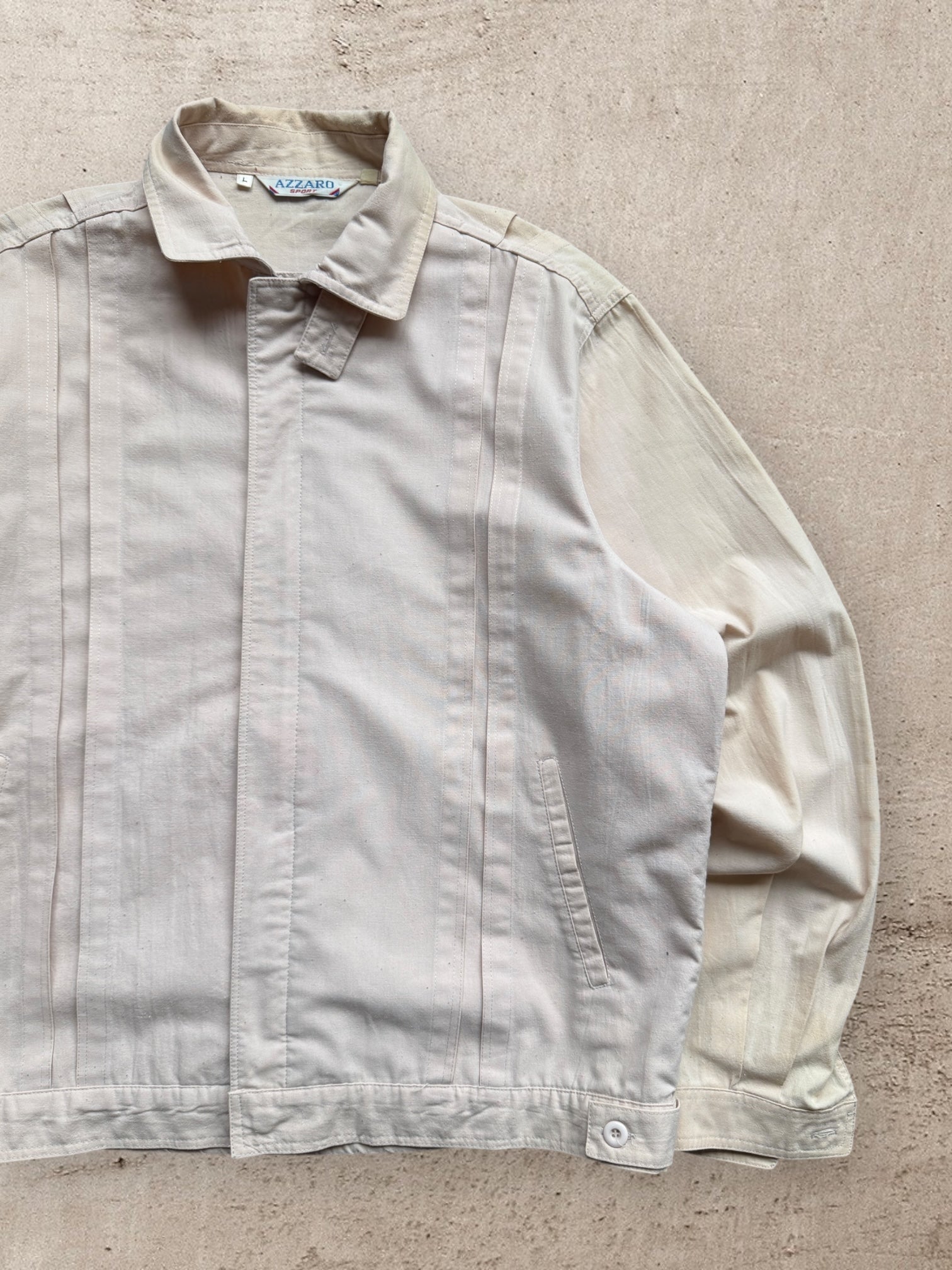 80s Azzard Herrington Zip Up Jacket - Large