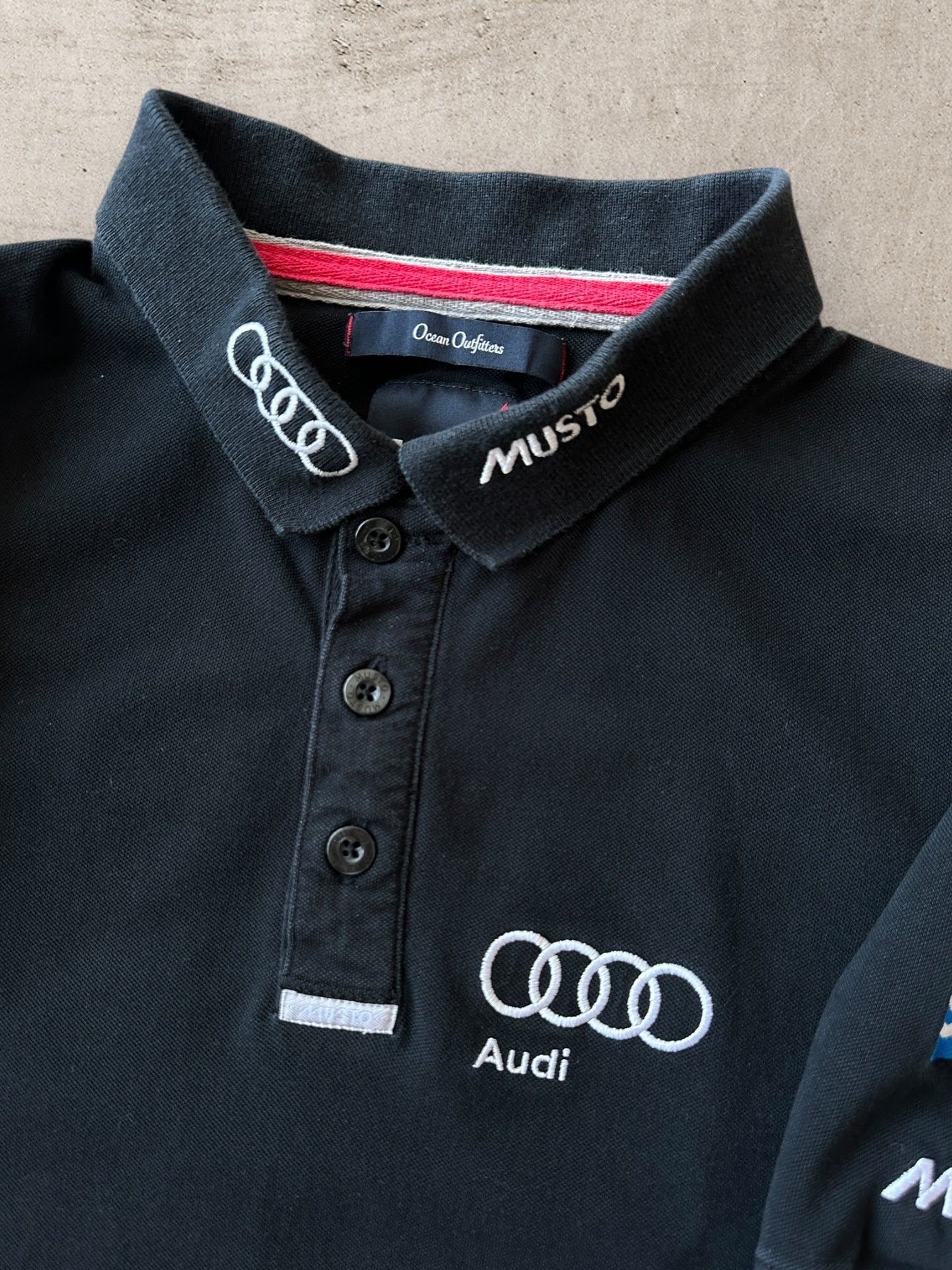 00s Audi Sailing Team Polo Shirt - XL