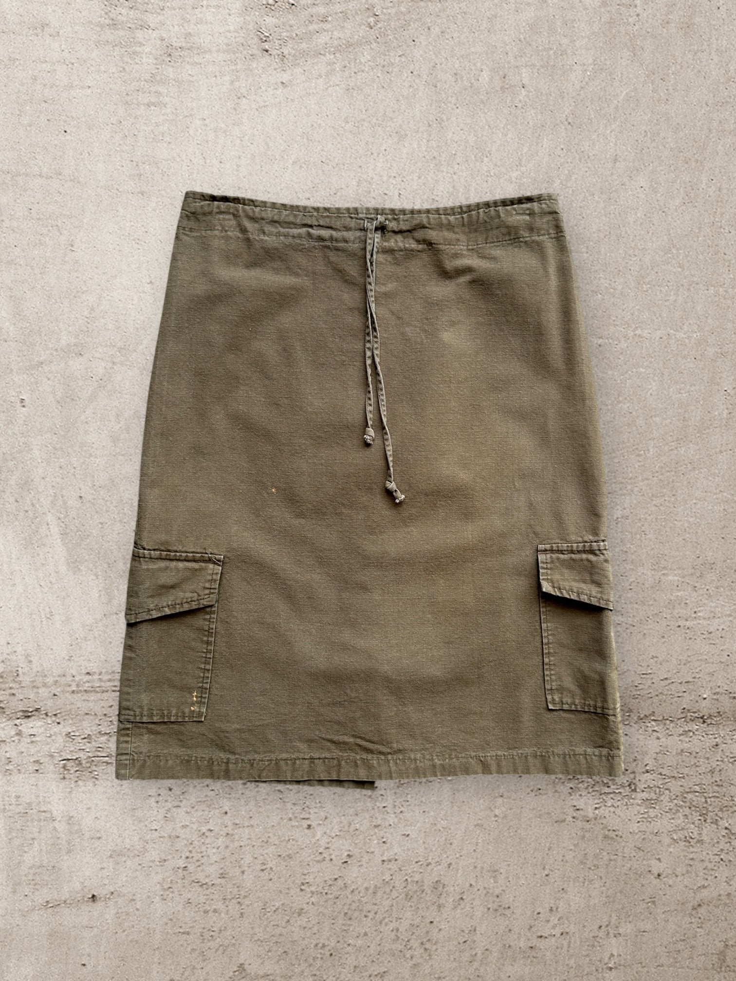 90s Cinemode Cargo Skirt - Adjustable 30”