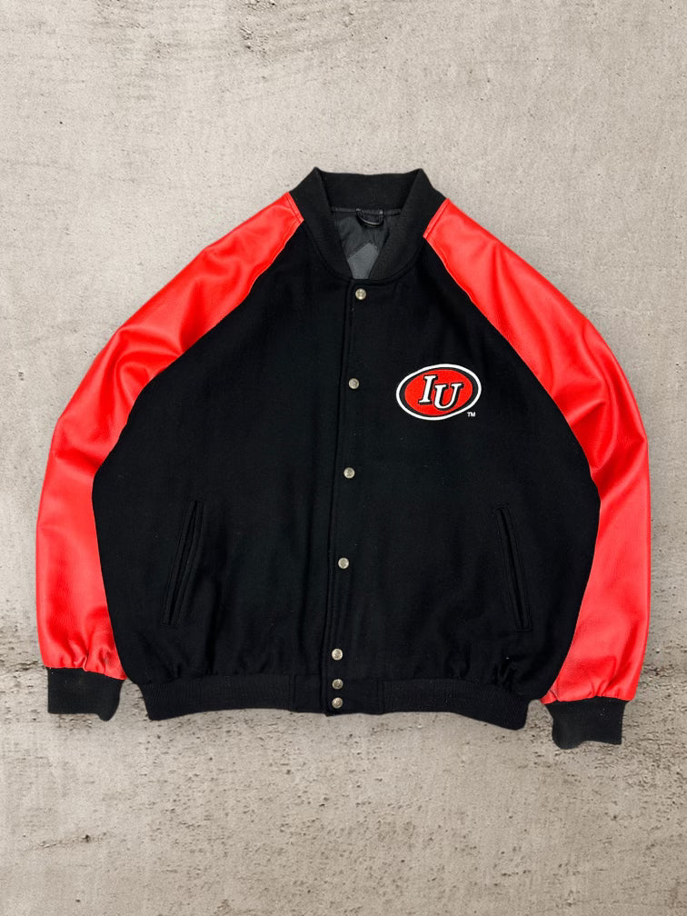 00s Indiana University Varsity Jacket - XL