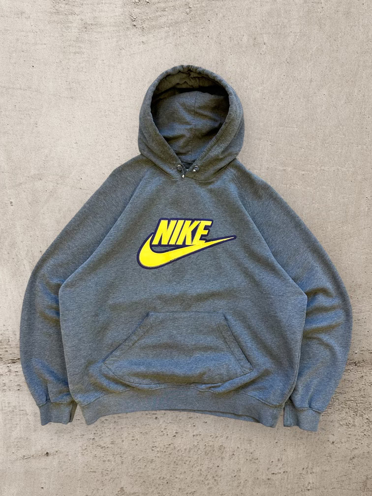 00s Nike Swoosh Dark Grey Hoodie - XL – The Juncture