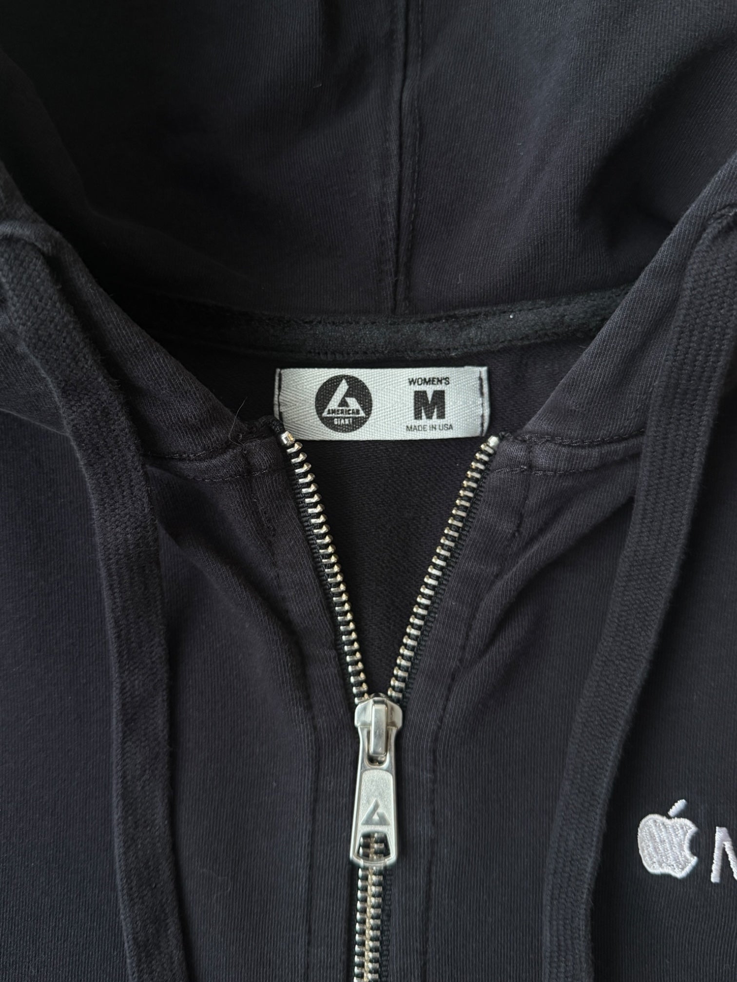 00s Apple Music Zip Up Hoodie - Small