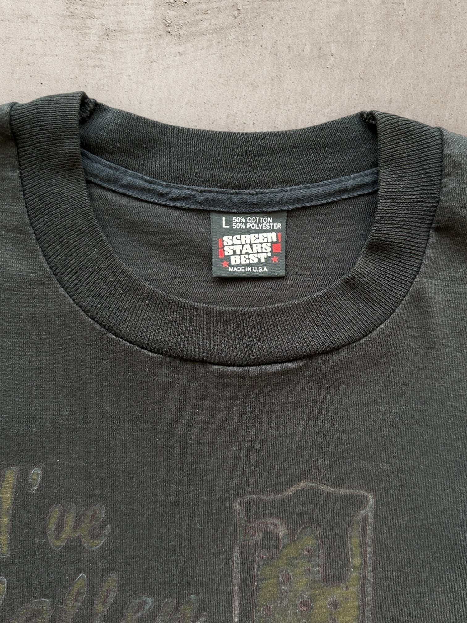 90s Ive Fallen & Can’t Reach My Beer Faded T-Shirt - Large