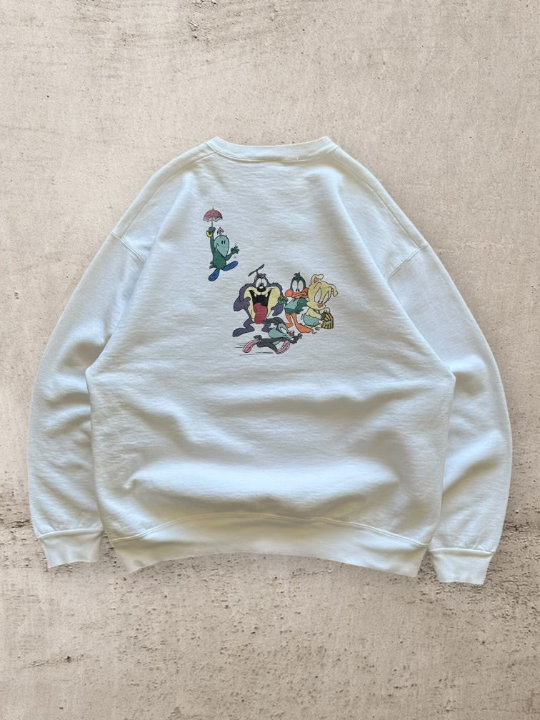 90s Tiny Tunes Graphic Crewneck - Large