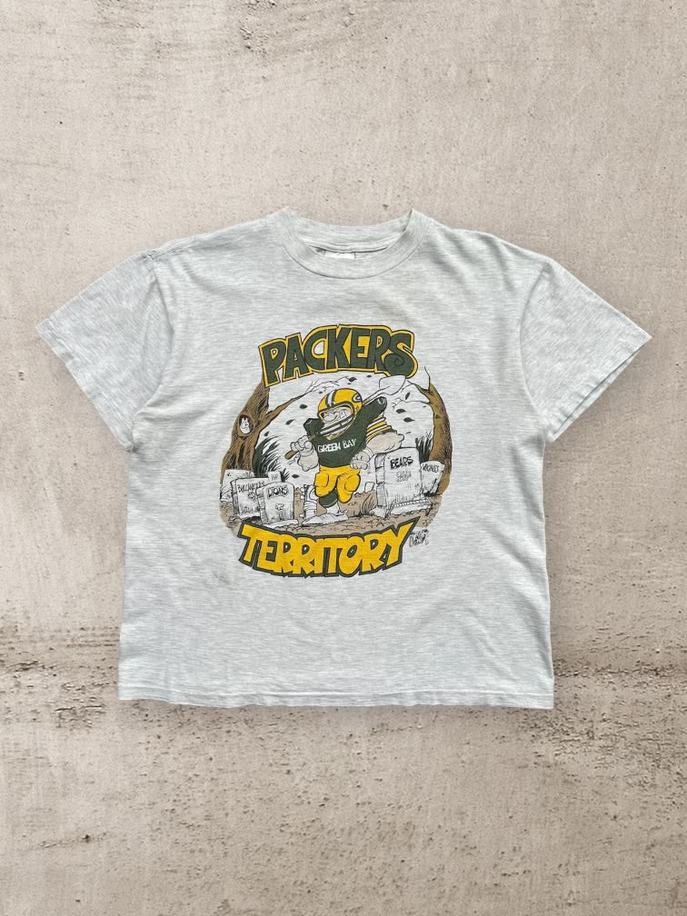 90s Packers Territory Graphic T-Shirt - Medium