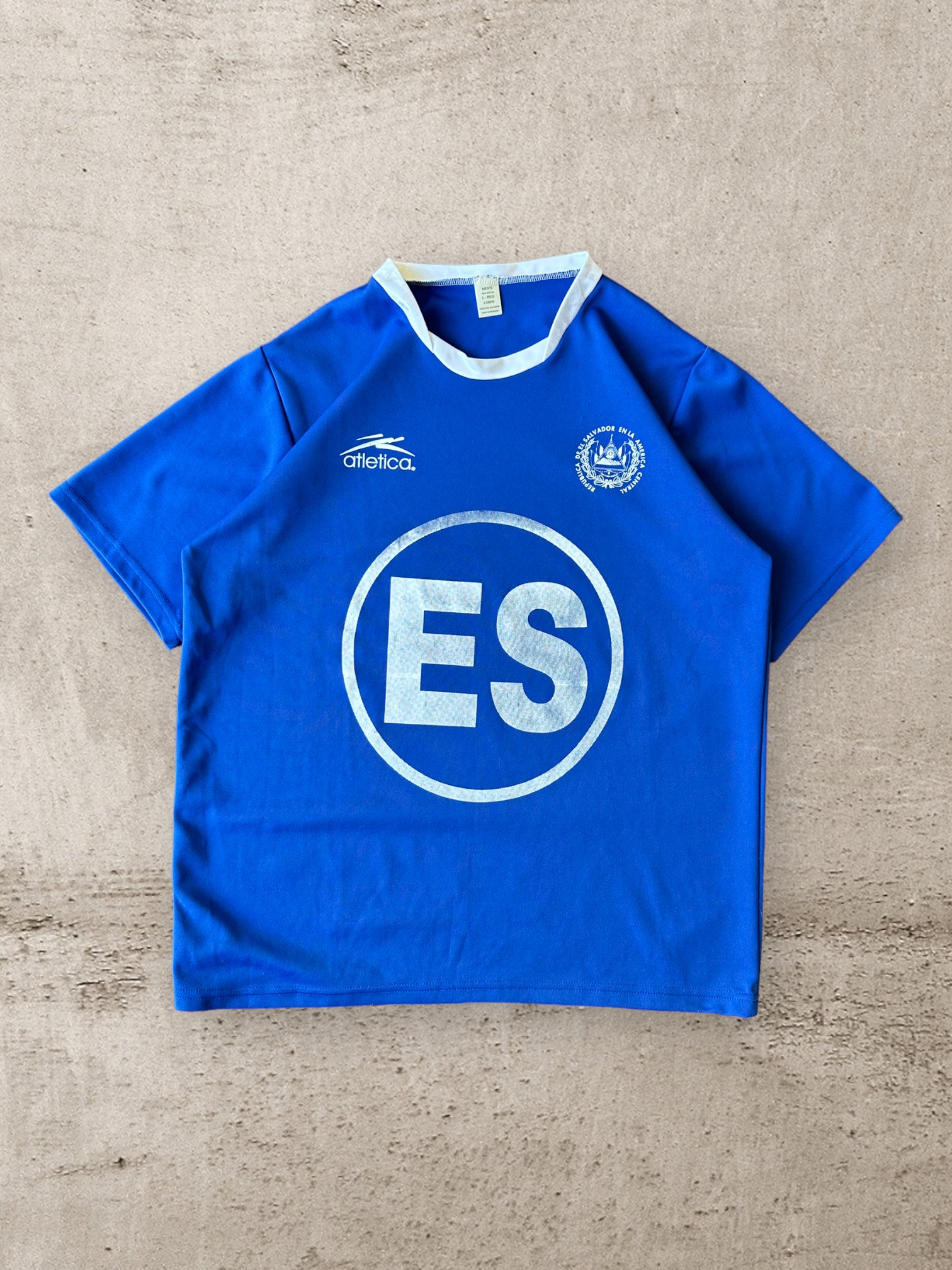 00s El Salvador Soccer Jersey - Large