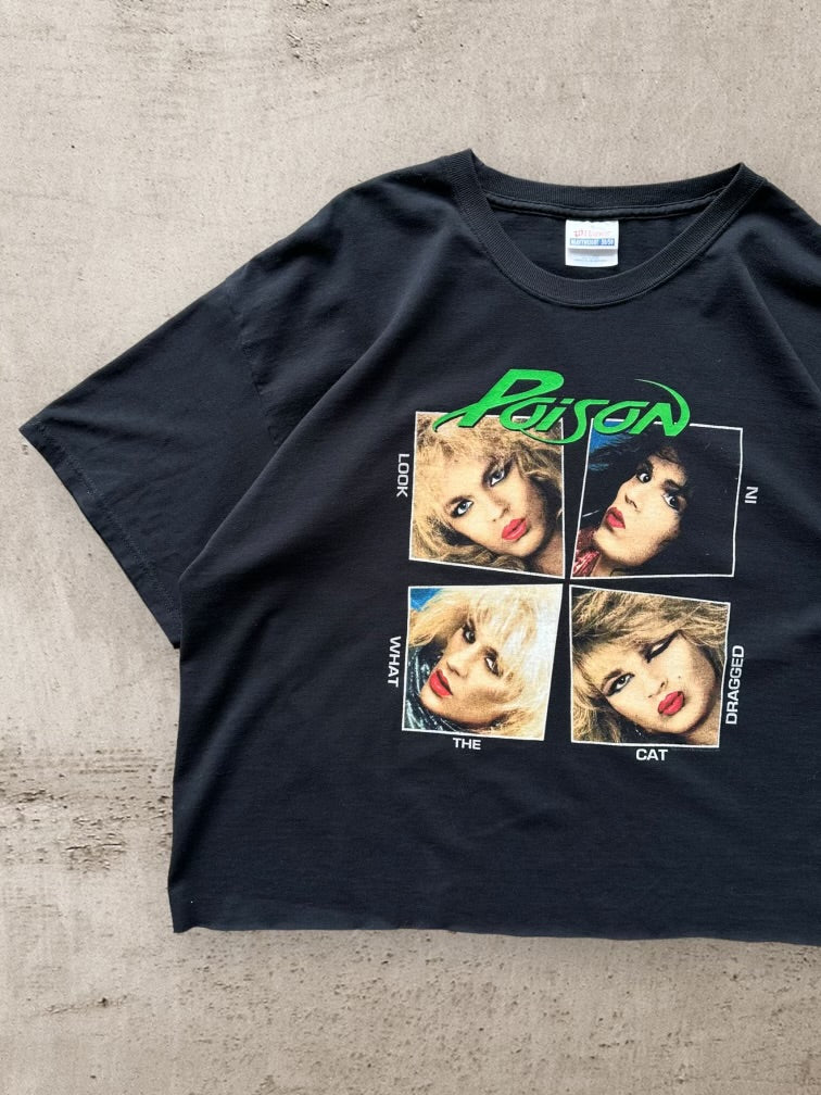 00s Poison Cropped Graphic T-Shirt - XL