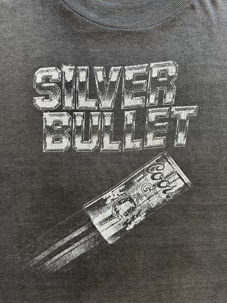 80s Coors Silver Bullet Graphic T-Shirt - Medium