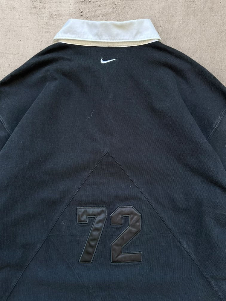 00s Nike 72 Varsity Polo Shirt - XXL