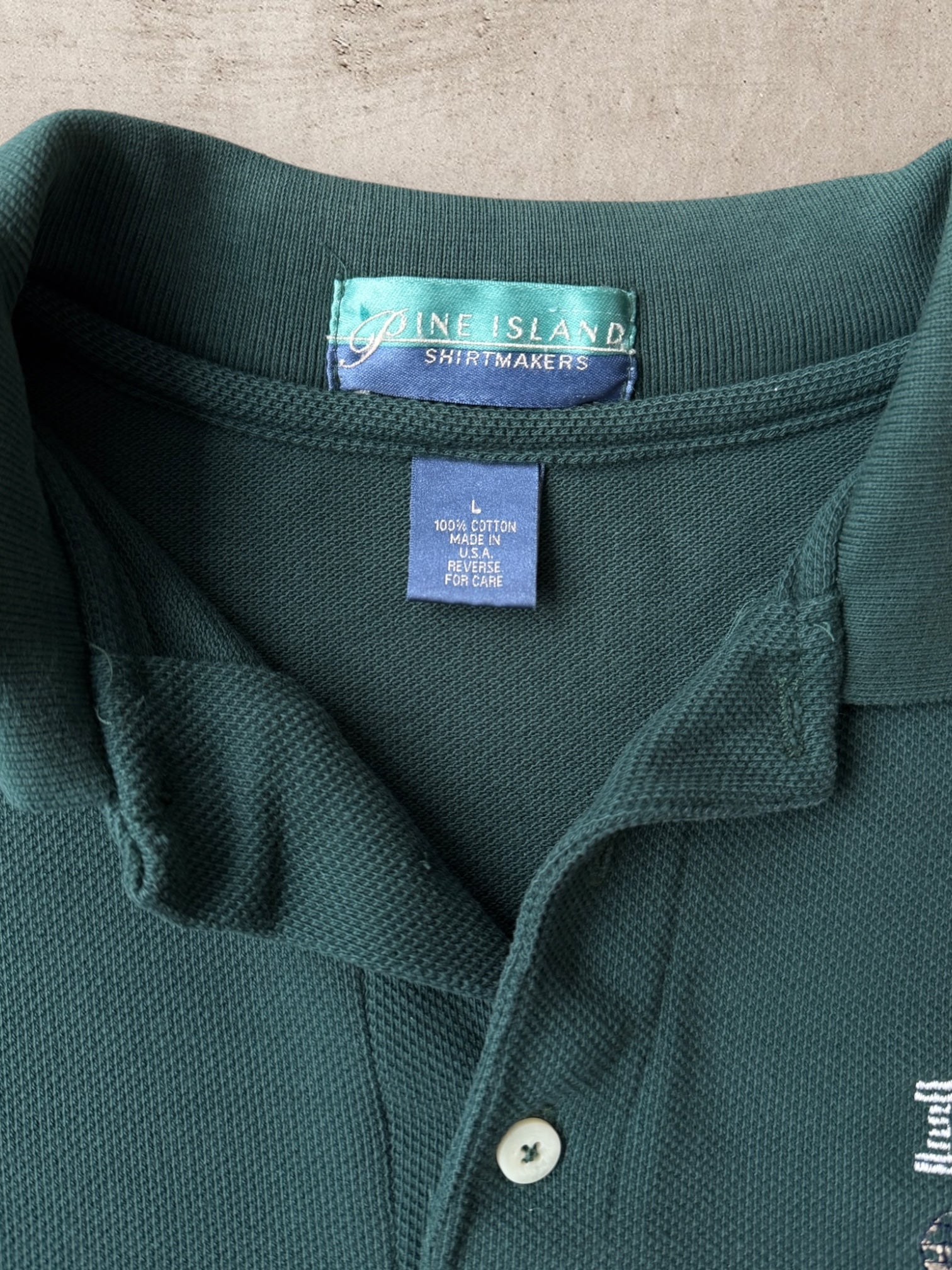 90s IBM Engineering Technology Polo Shirt -Large