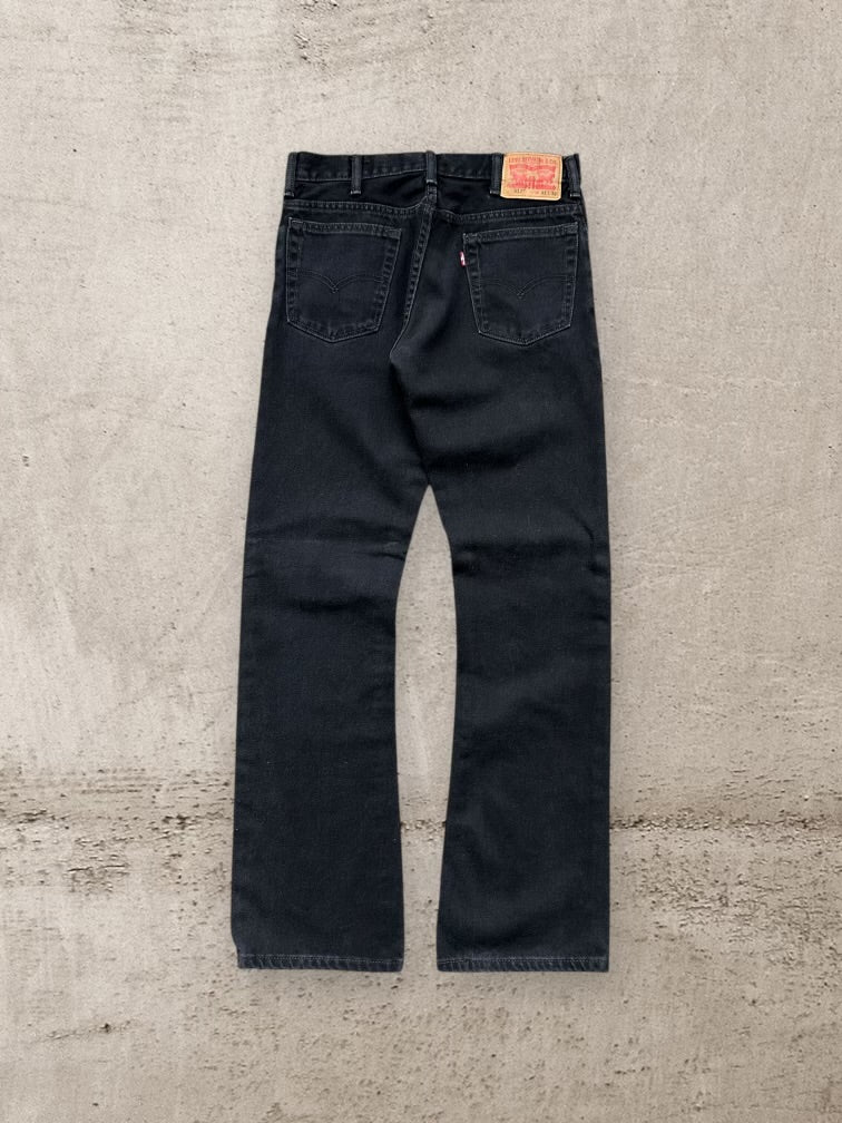 00s Levi’s 517 Black Denim Jeans - 31