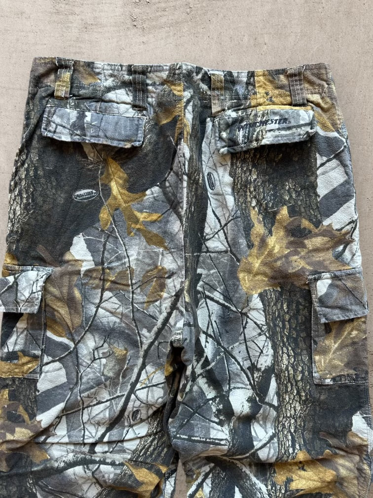 90s Winchester Real Tree Hard Wood Cargo Pants - 35