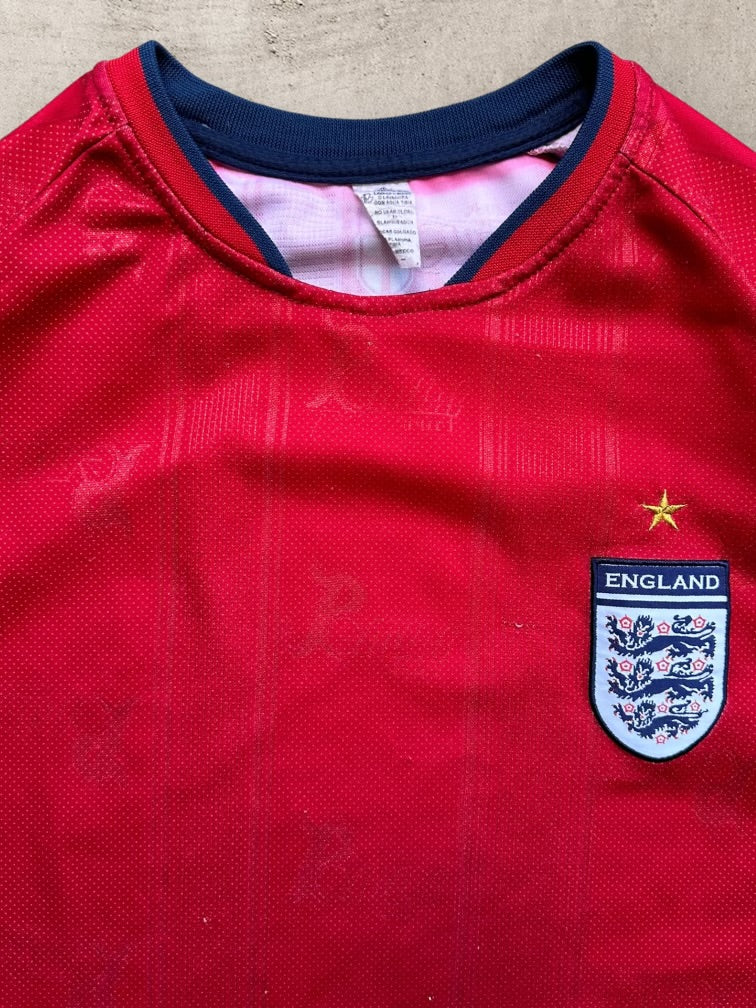 00s England Soccer Jersey - XL