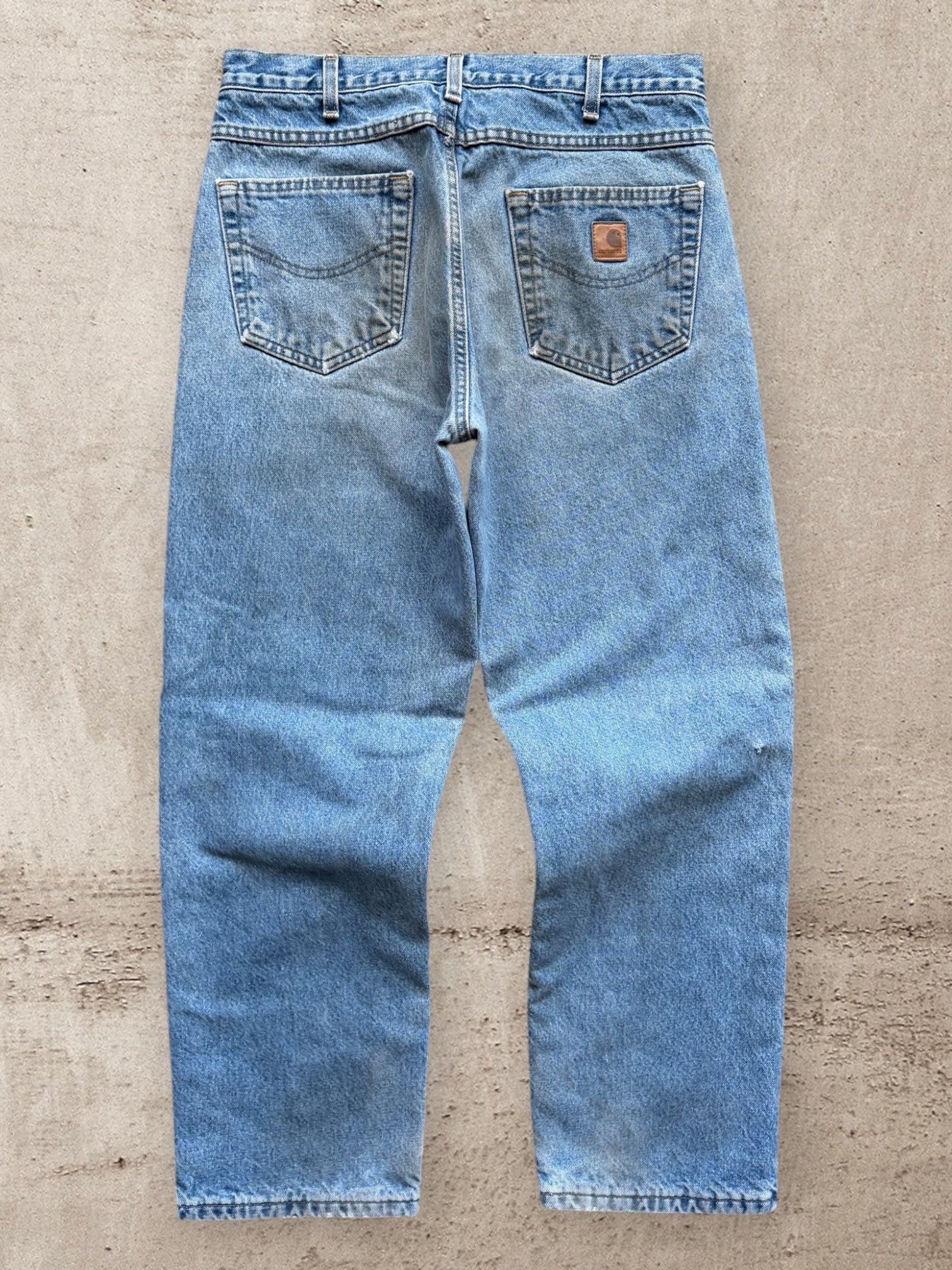 00s Carhartt Blanket Lined Denim Jeans - 33”