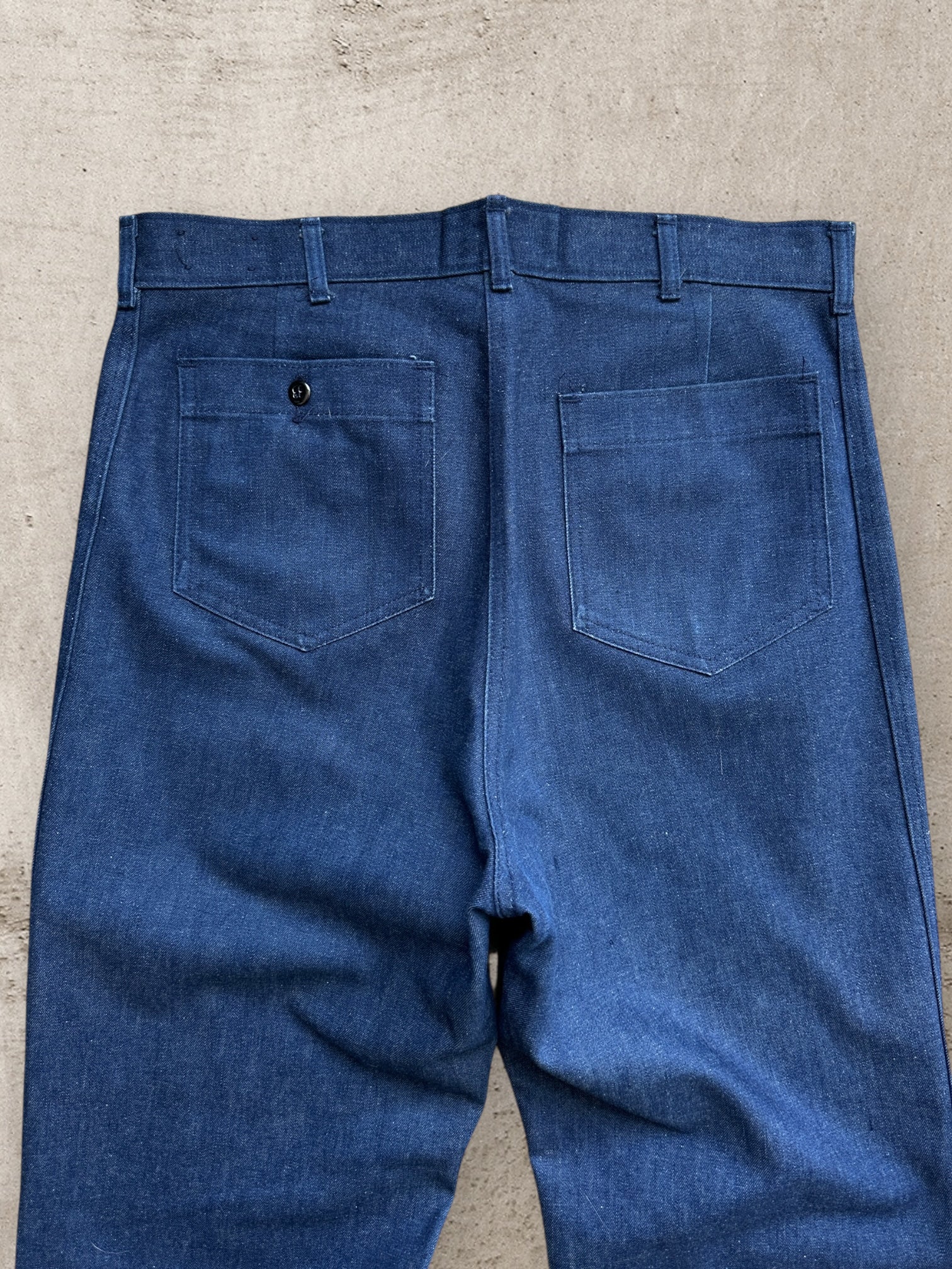 70s Cotton Sea Farer Trouser Pants - 34x30