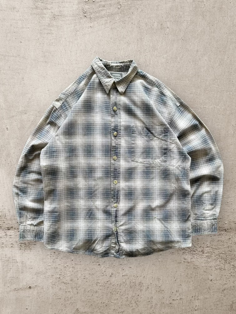 00s Rhinoceros Sportwear Plaid Flannel -  XL