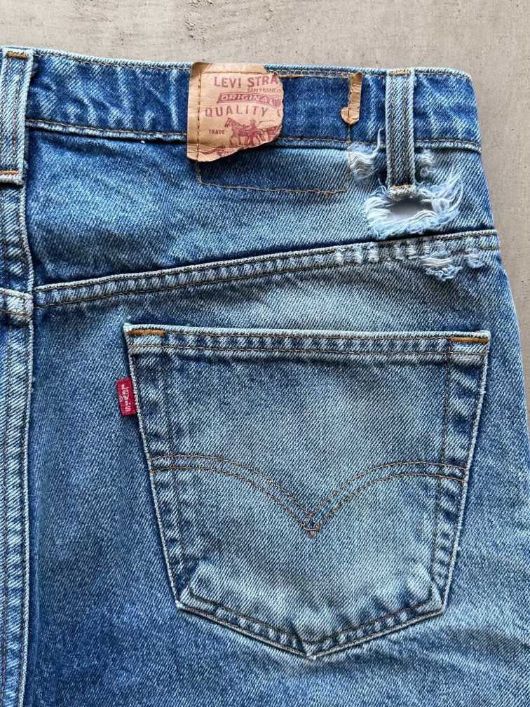 80s Levi’s Distressed Denim Jeans - 34