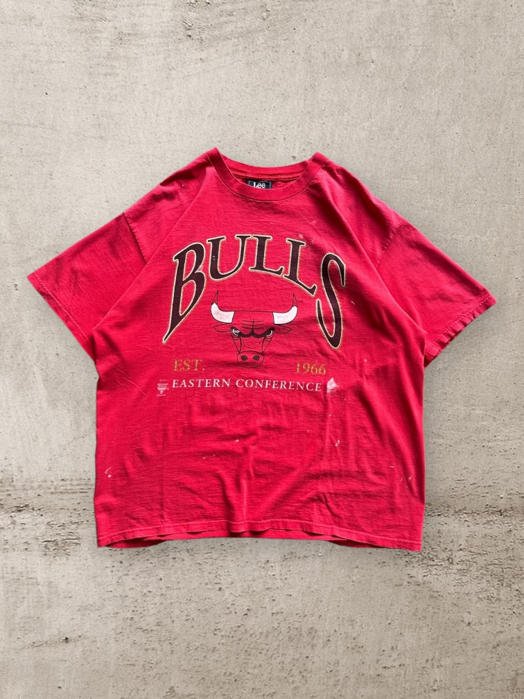 90s Lee Chicago Bulls Graphic T-Shirt - XXL