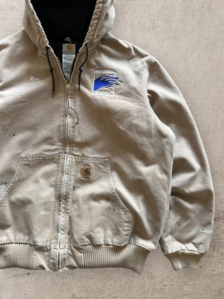 00s Carhartt Hooded Plumbing Inc. Jacket - XL