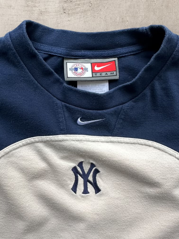 00s Nike New York Yankees Color Block Shirt - Large