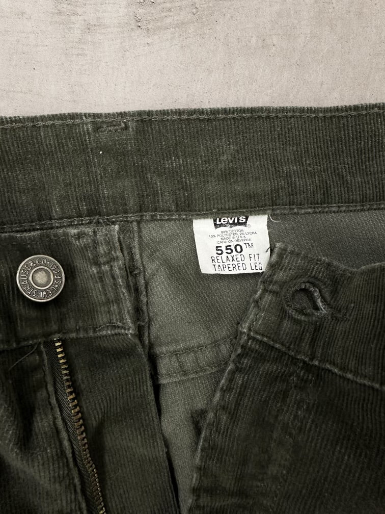 90s Levi’s 550 Corduroy Pants - 29