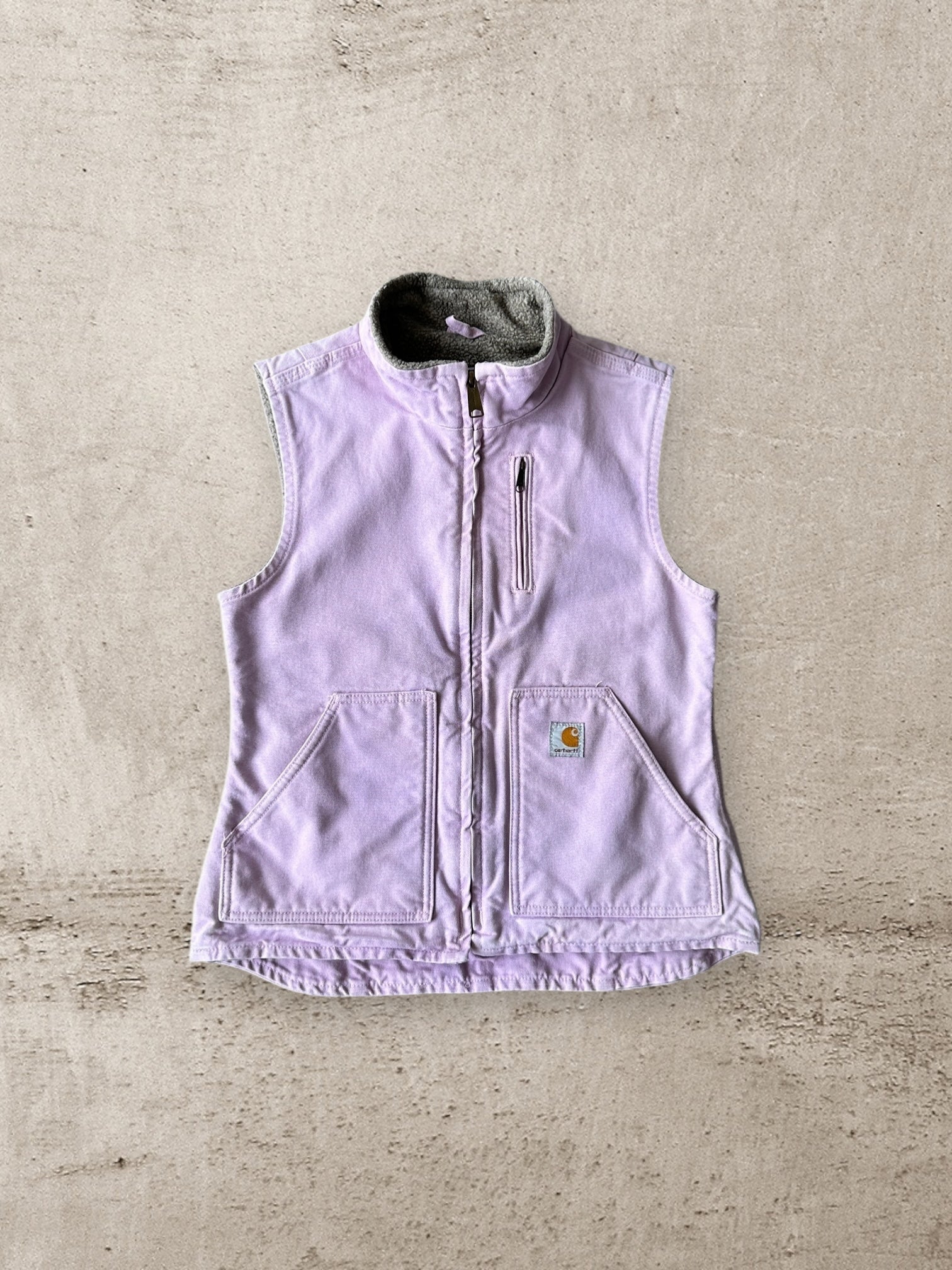 00s Carhartt Sherpa Lined Vest - XS