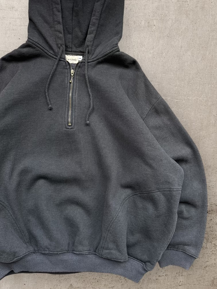 90s Mix Studio 1/4 Zip Hoodie - XXL