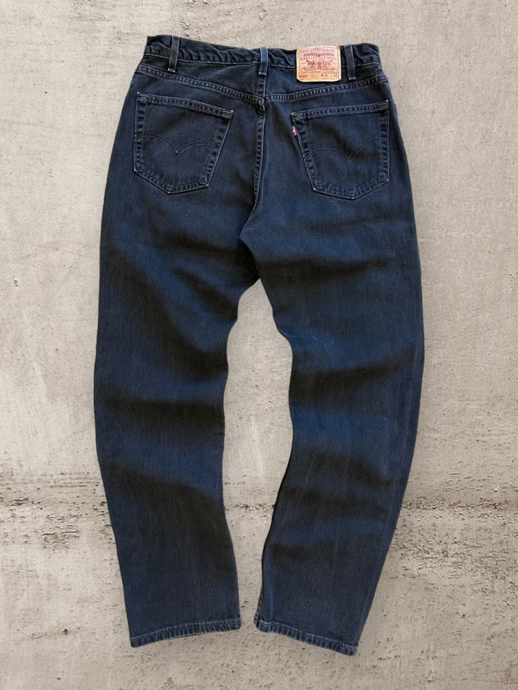 90s Levi’s 505 Black Denim Jeans - 34x32