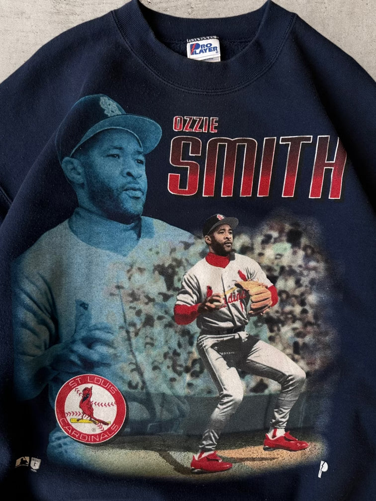 90s Pro Player Ozzie Smith St. Louis Cardinals Crewneck - XXL