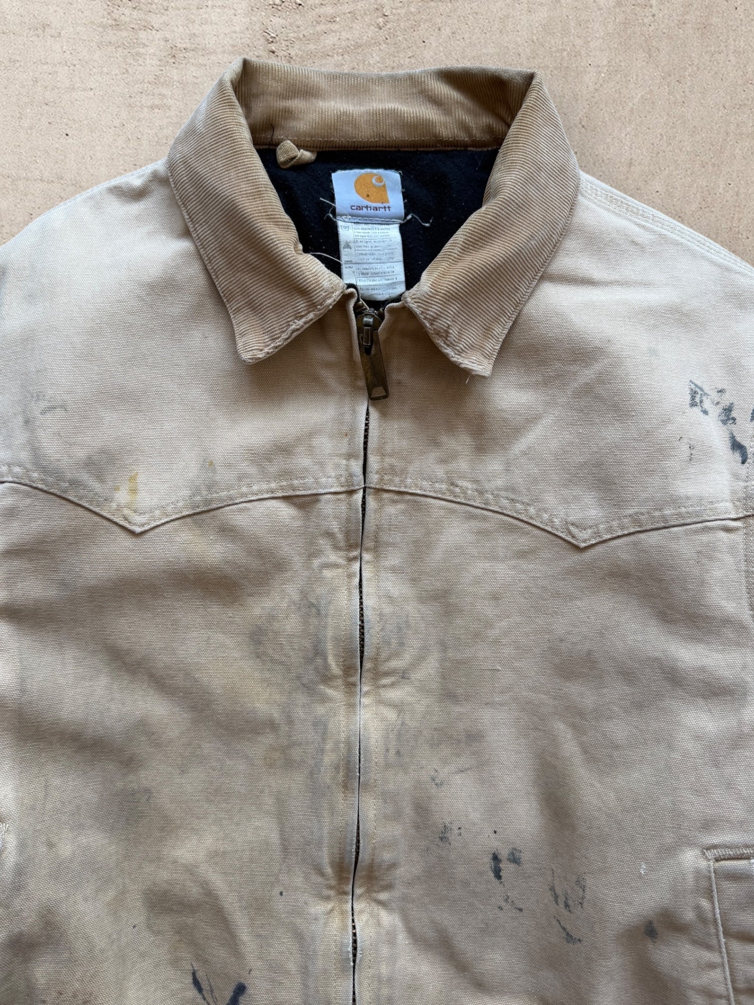 90s Carhartt Distressed Santa Fe Jacket - Large