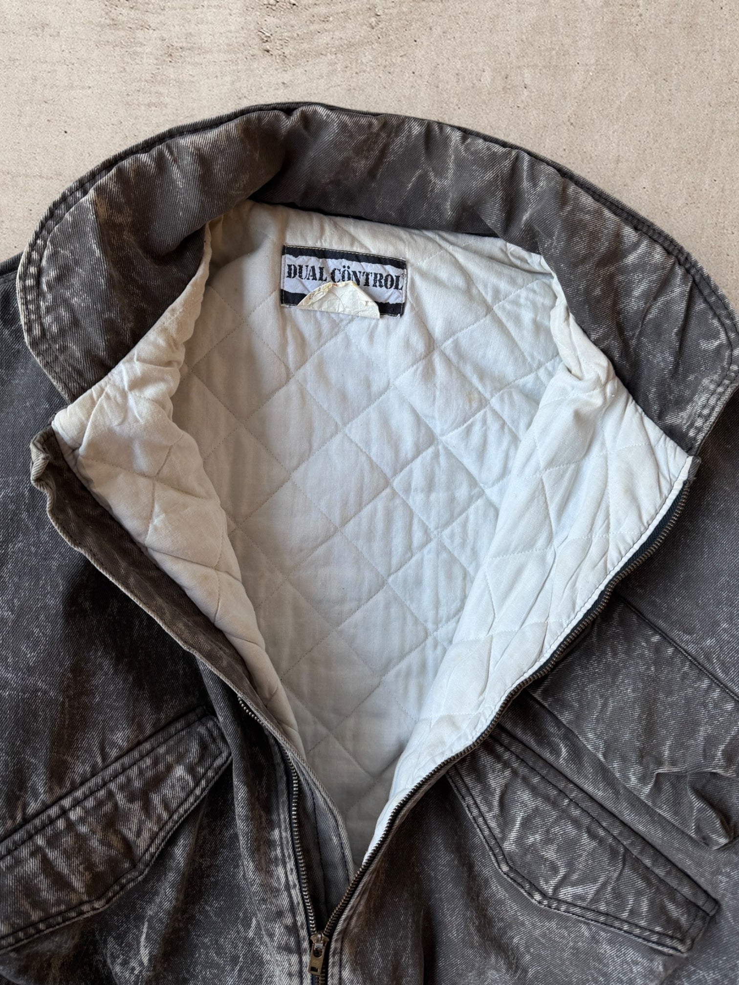 80s Dual Control Bomber Jacket - Large