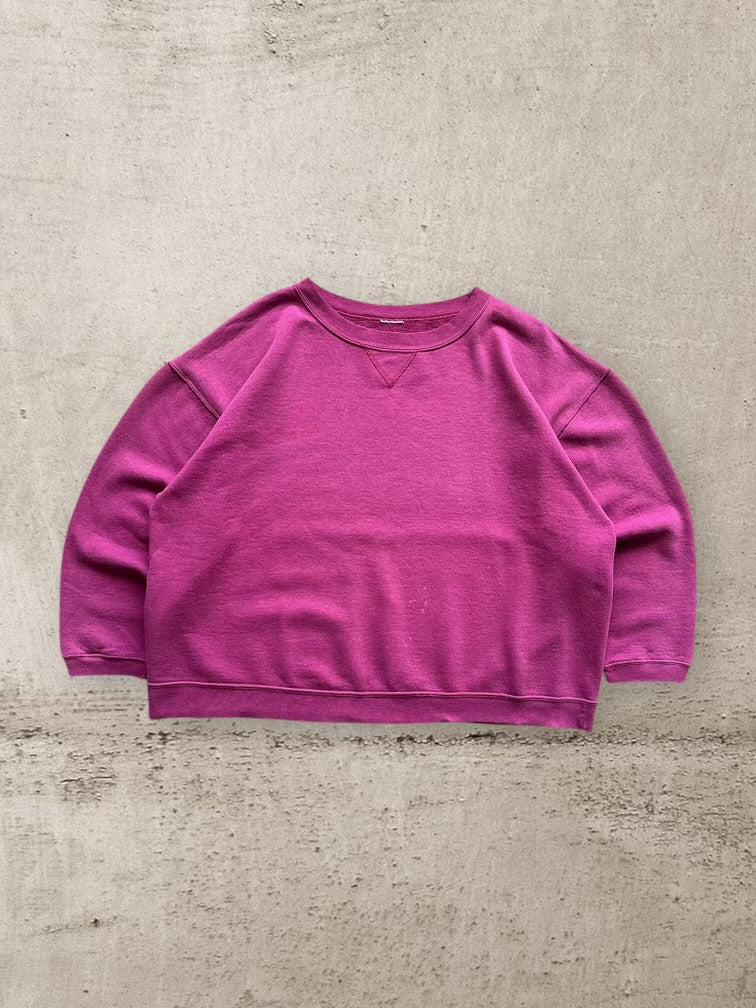 00s Magenta Crewneck - Large