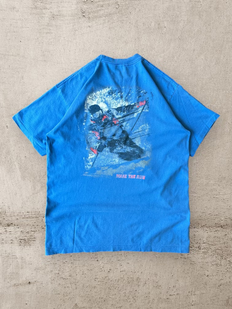 90年代 マールボロ シガレッツ メイク ザ ラン ポケット T シャツ - XL