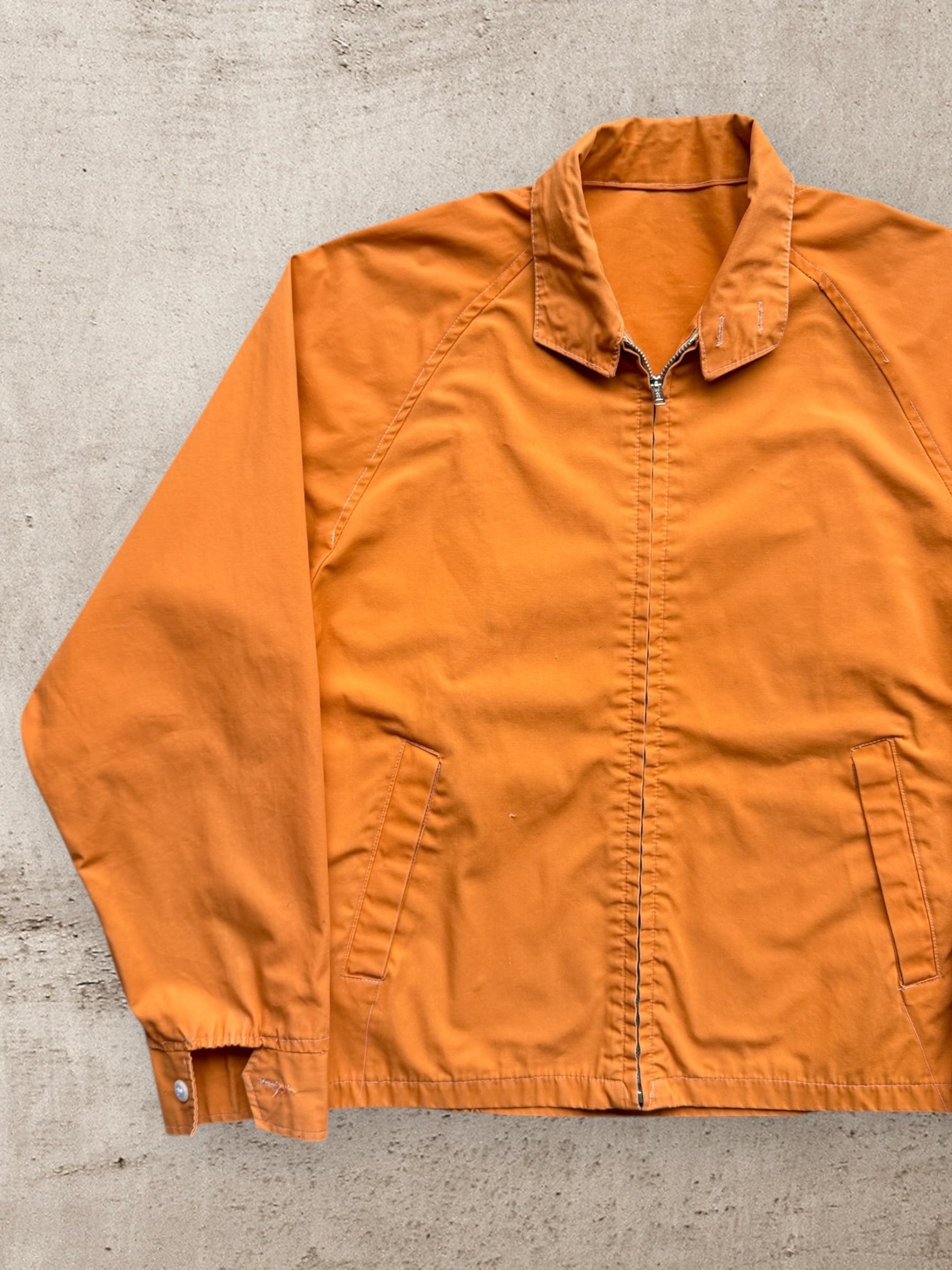 70s/80s Orange Herrington Jacket - Small