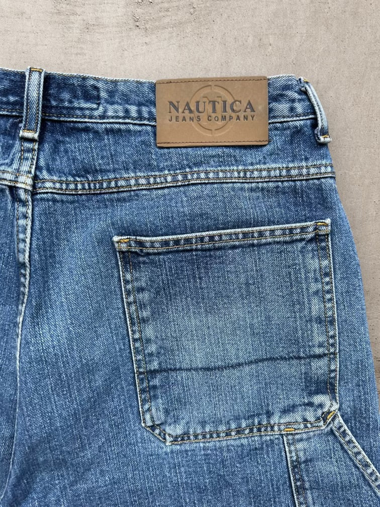 00s Nautica Denim Carpenter Shorts - 36