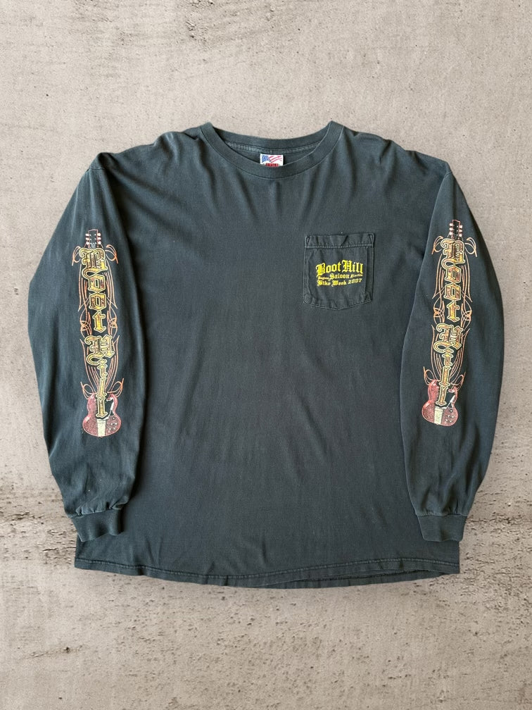 00s Boothill Saloon Long Sleeve Graphic T-Shirt - XXL