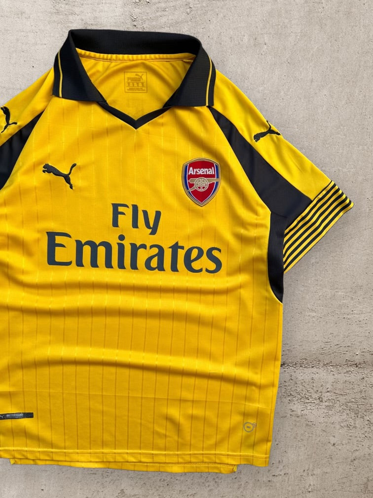 00s Puma Fly Emirates Arsenal Soccer Jersey - Medium