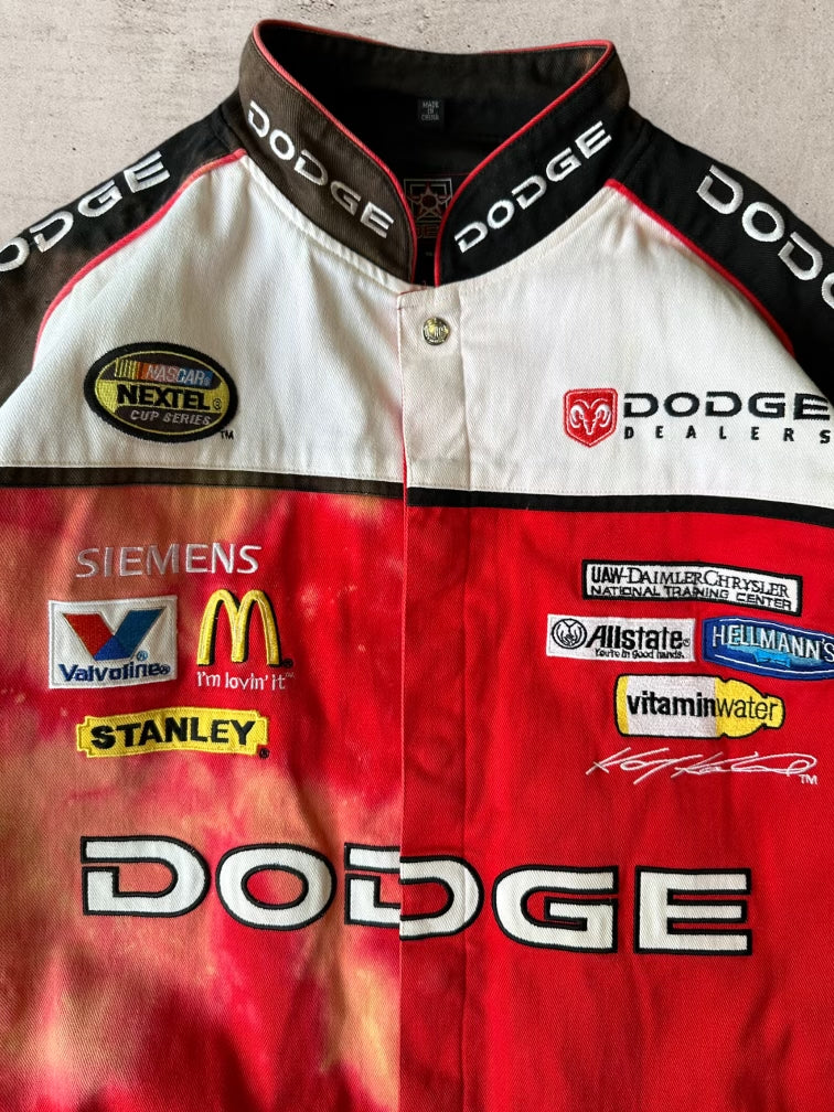 00s Dodge Color Faded Racing Jacket - XL