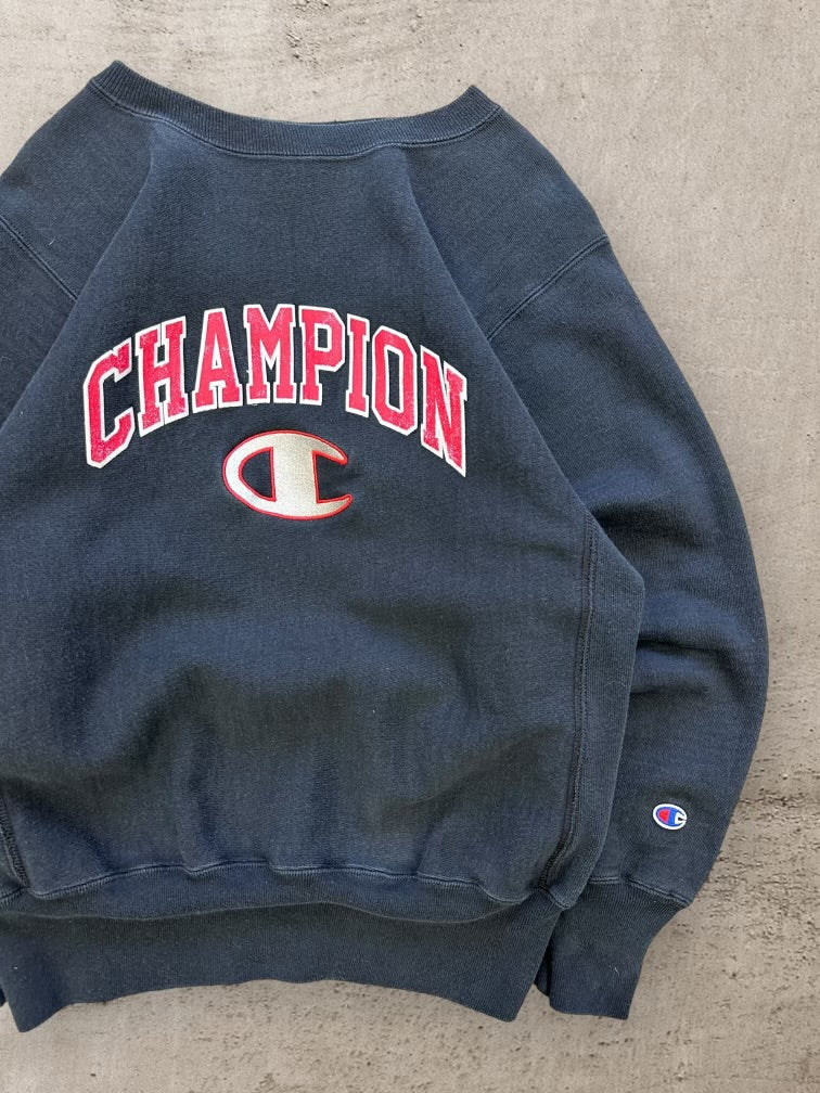 90s Champion Reverse Weave Spell Out Crewneck -