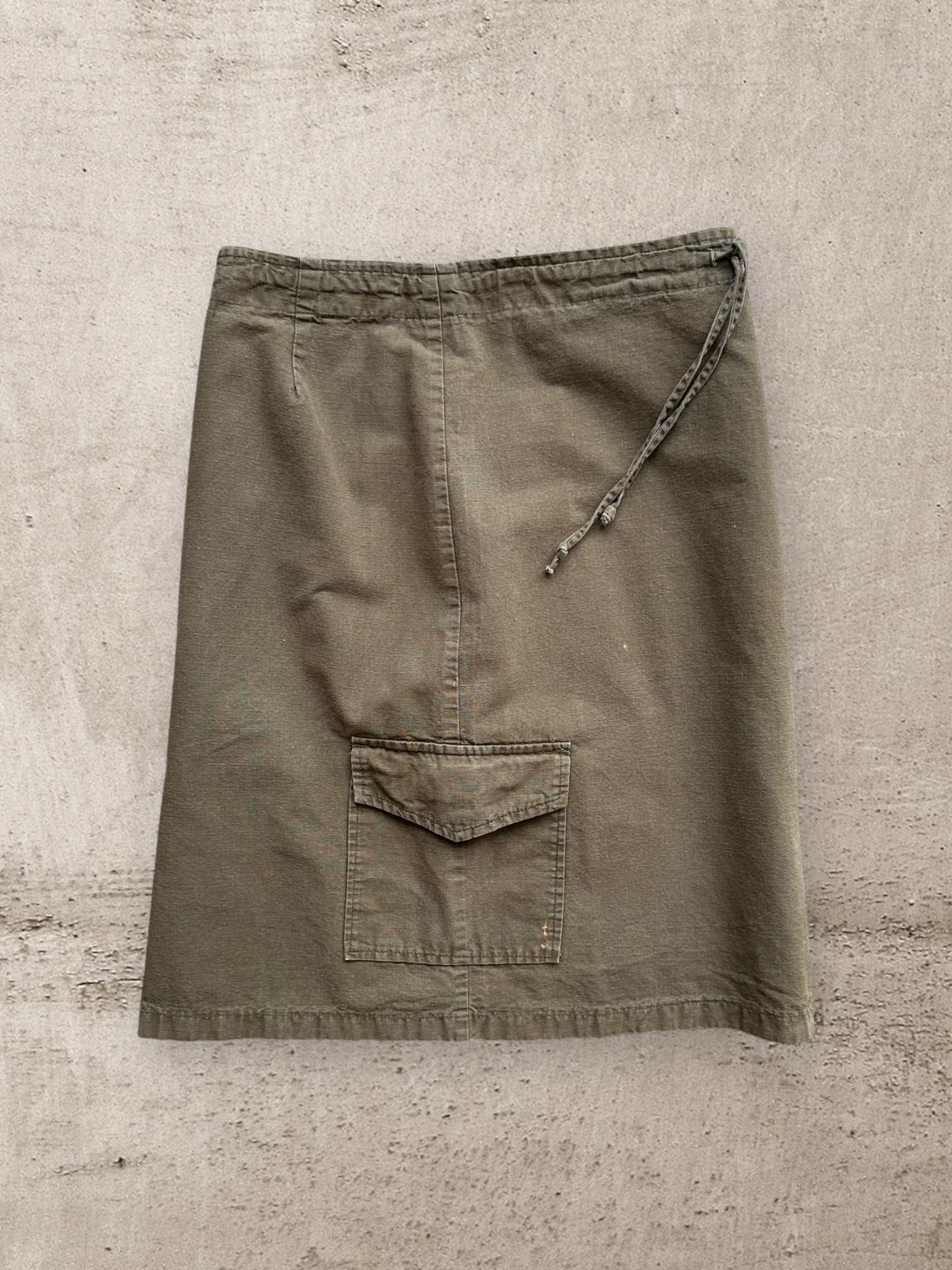 90s Cinemode Cargo Skirt - Adjustable 30”