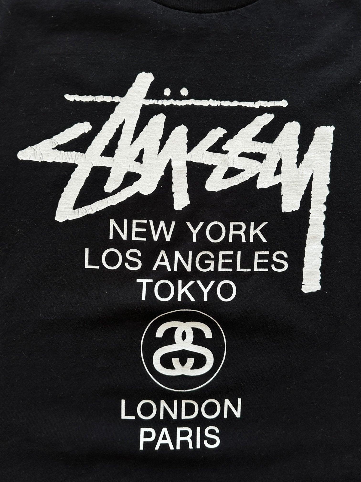 00s Stussy World Tour Graphic T-Shirt - Large – The Juncture
