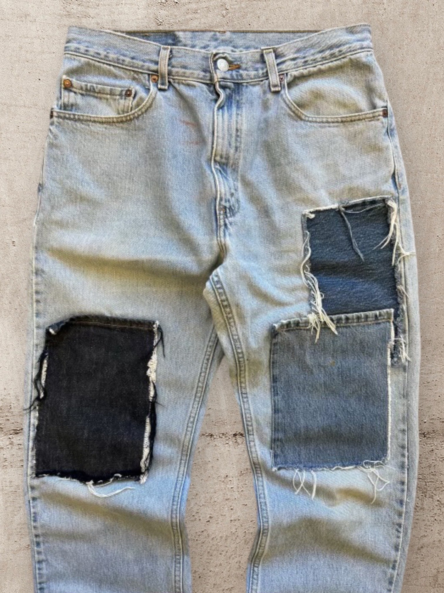 00s Levi’s 505 Patch Denim Jeans - 32x32